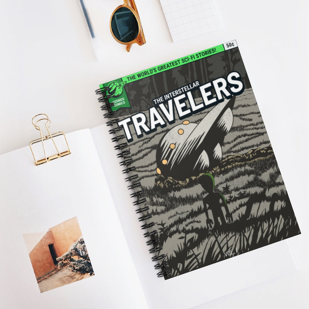 Interstellar Travelers Vol. I Notebook: Ruled Line