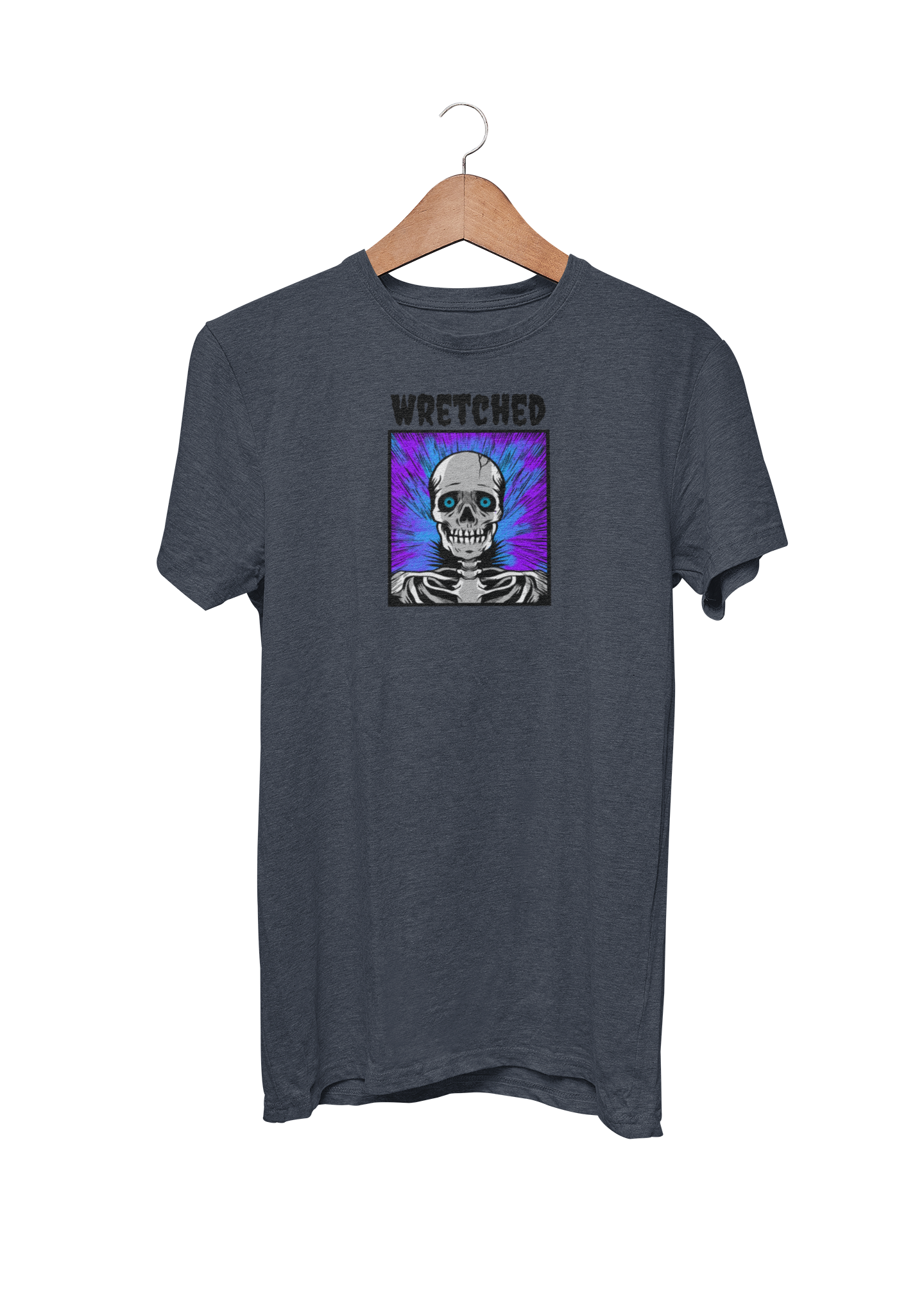 Wretched Skeleton (w/text) T-Shirt