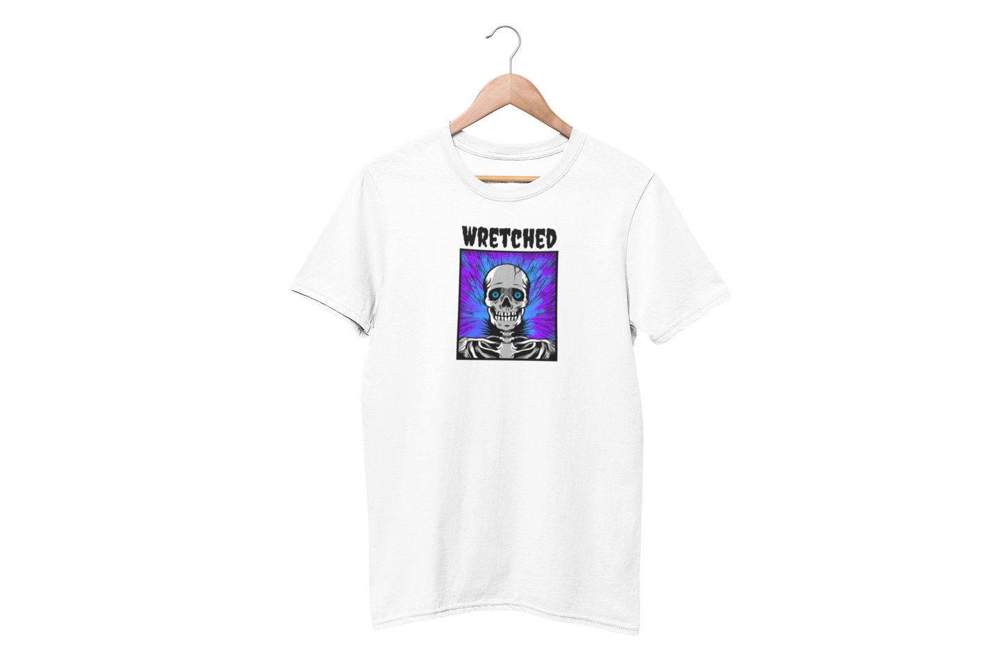 Wretched Skeleton (w/text) T-Shirt