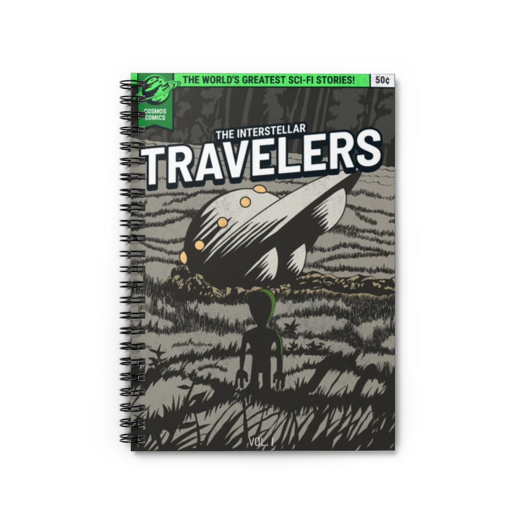 Interstellar Travelers Vol. I Notebook: Ruled Line