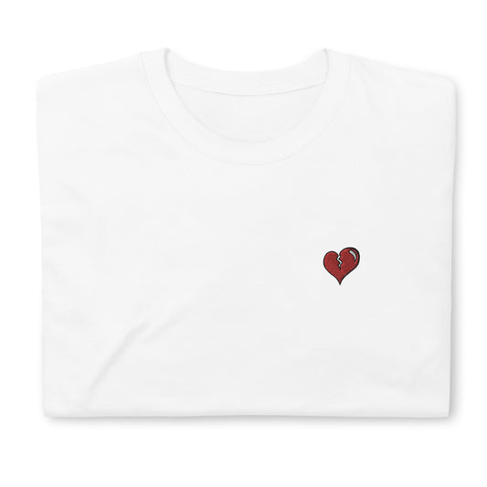 Heart Broken Embroidered T-Shirt